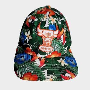 Chicago Bulls New Era 9Fifty Floral Print Snapback Hat NBA Windy City Cap